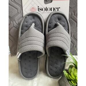 Isotoner medium woman, Memory Foam Indoor/Outdoor Slippers  7.8-8
